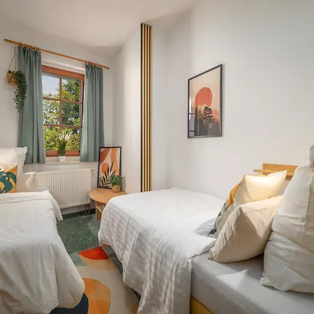 Daire Zentrales - Mit Sofa & 2 Einzelbetten Freiberg
